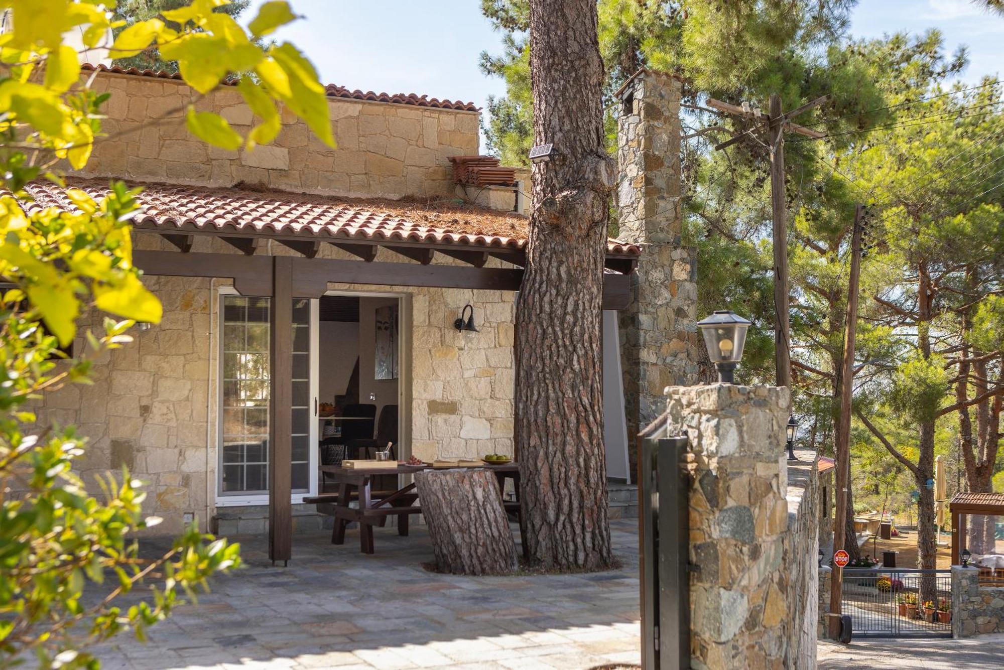 Platres Forest View Cottage Exterior foto